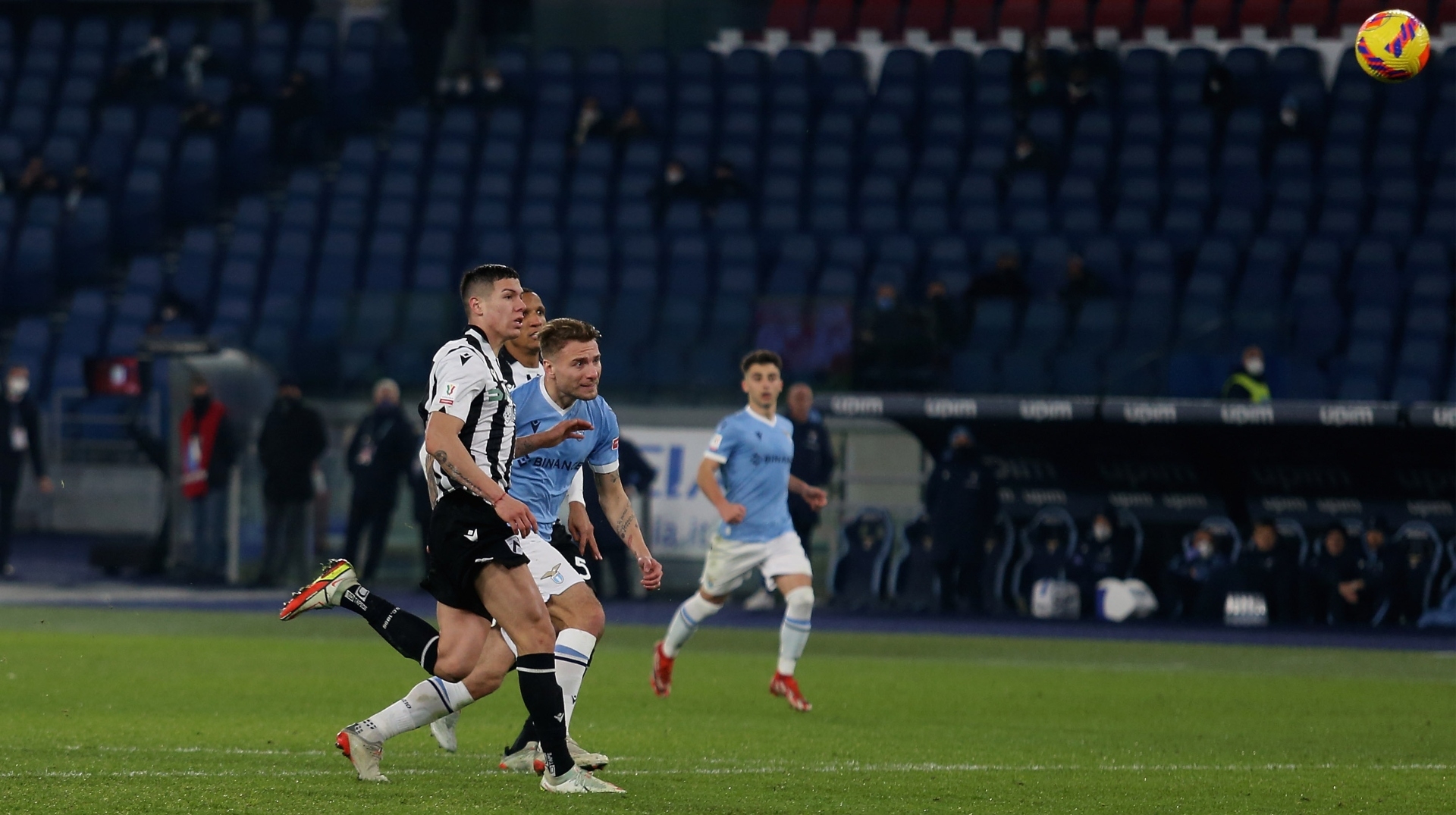 Lazio-Udinese 1-0 dts: Immobile porta i biancocelesti ai quarti