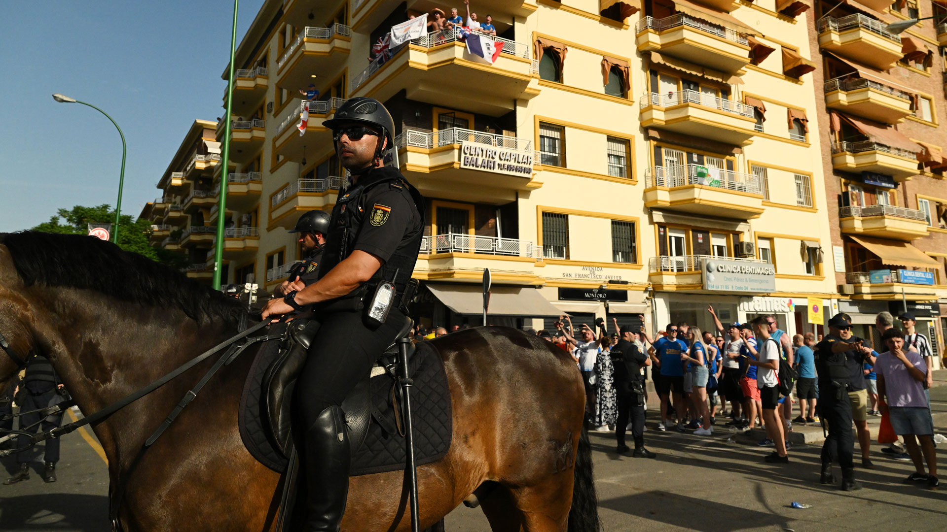 Eintracht-Rangers, incidenti tra le tifoserie a Siviglia