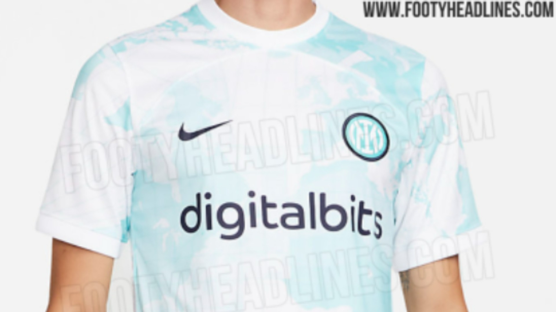 Inter: ecco la nuova maglia da trasferta per la stagione 22-23