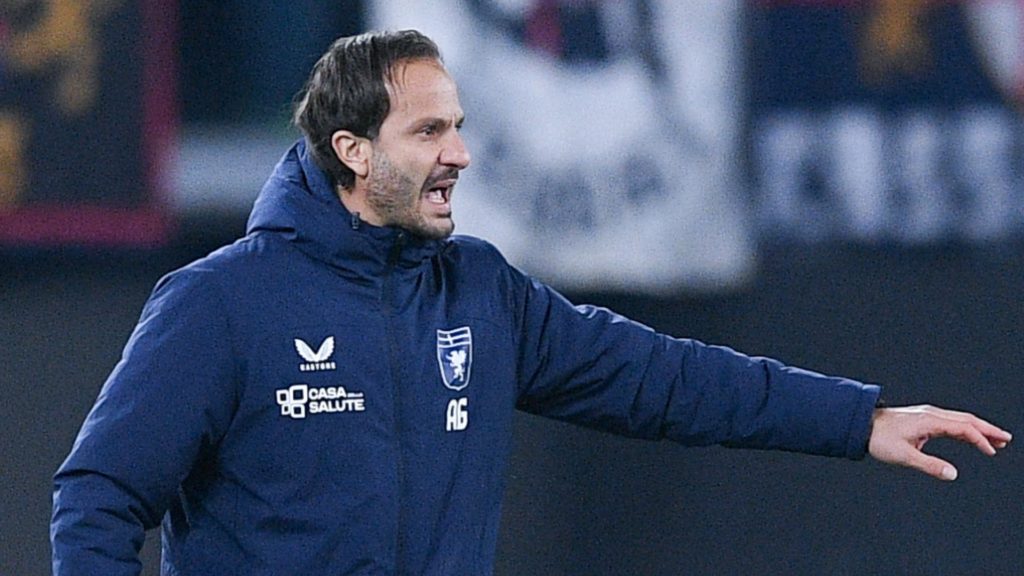 Genoa, Gilardino: “Secondo posto? Dobbiamo rimanere coi piedi per terra”