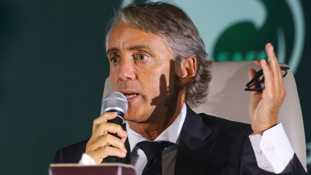 Arabia Saudita: Mancini ha diretto il primo allenamento
