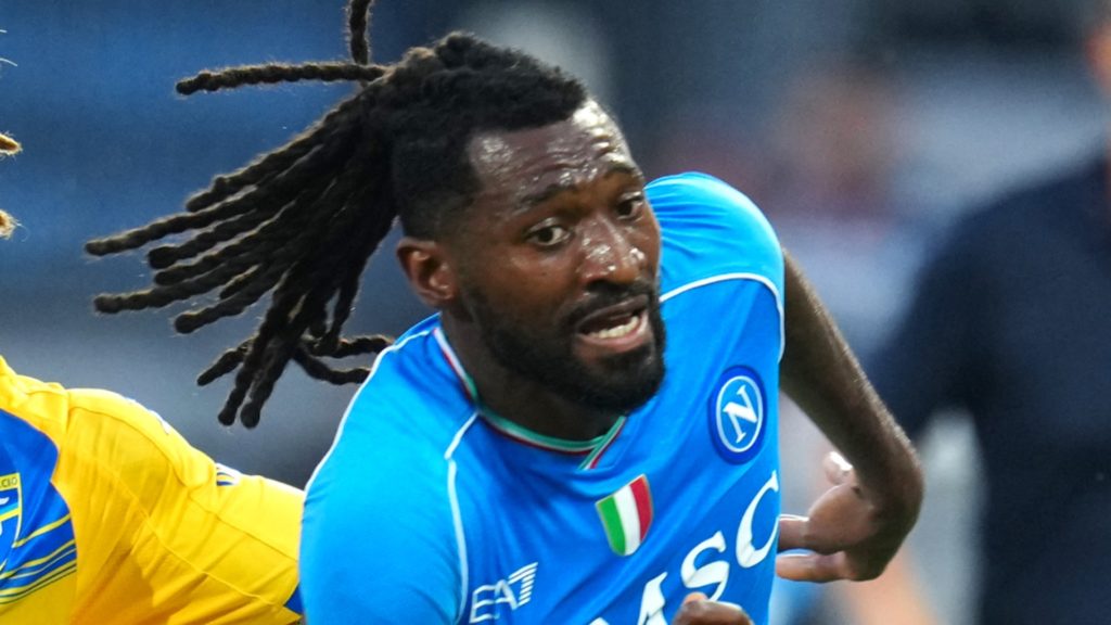 Napoli, c’è la lesione per Anguissa