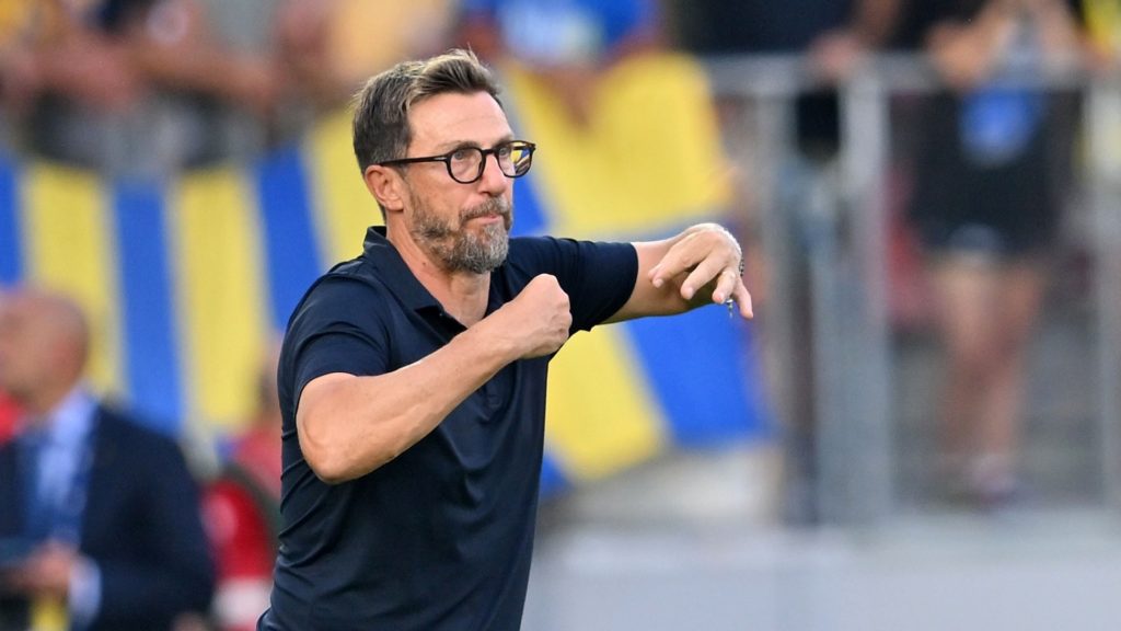 Frosinone, Di Francesco: “Sono contento ma non bisogna mai mollare”