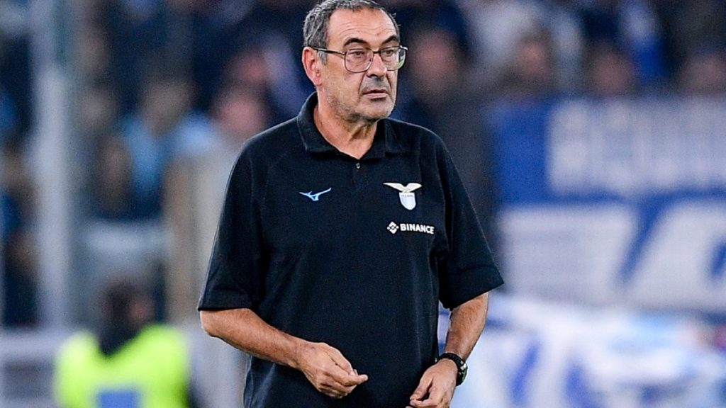 Lazio, Sarri: “Spero che questa vittoria ci dia una botta di coraggio”