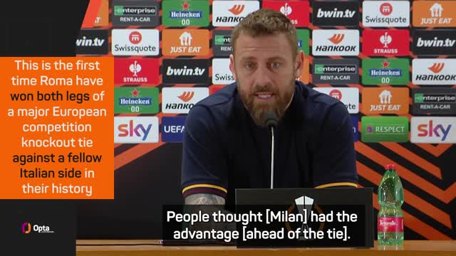De Rossi likens Roma’s mentality to Real Madrid’s