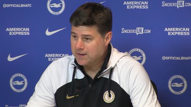 ‘That is not my team’ – Pochettino confused by journalist question after Brighton victory