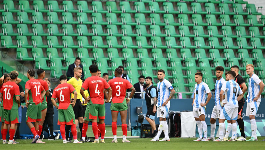 Cos’è successo alle Olimpiadi nel match tra Argentina e Marocco?