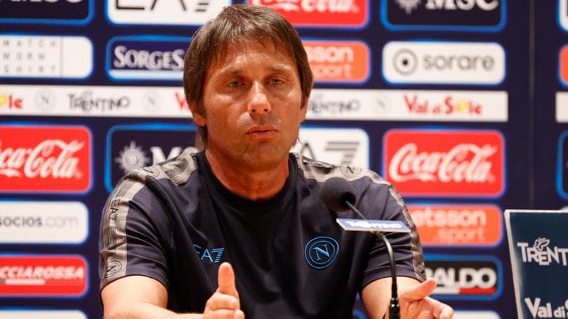 Antonio Conte lancia la sfida azzurra:”Il mio Napoli darà fastidio a tutti”