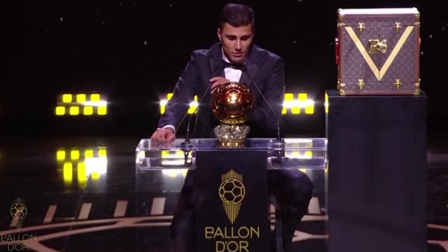 A ‘dream’ for Rodri after winning Ballon d’Or