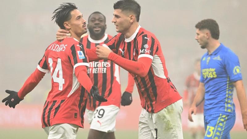 Milan-Empoli 3-0: Morata e Reijnders (doppietta), lampi nella nebbia