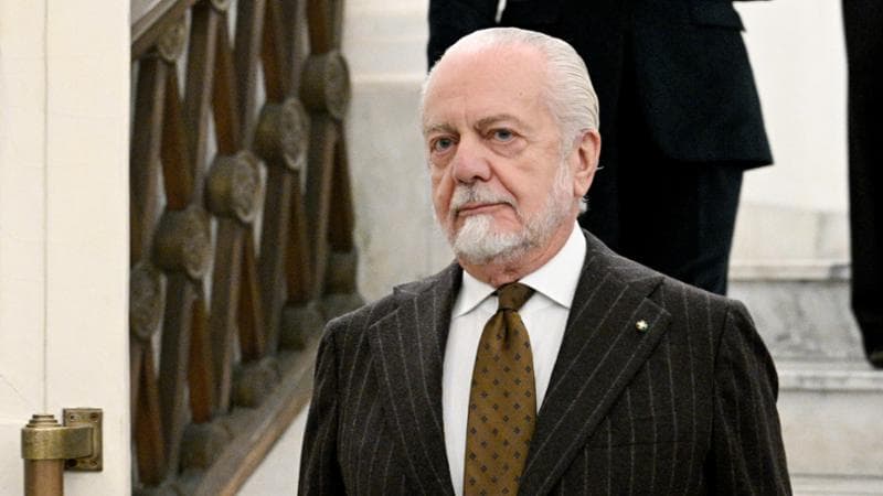 De Laurentiis: “Gli errori del 2024 sono miei. Grazie a Conte ho capito che bisognava ristrutturare”