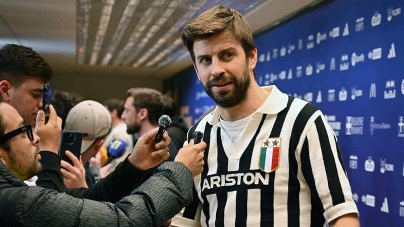 Piqué con la maglia della Juve nella Kings League: “Da giocatore stavo per trasferirmi a Torino”