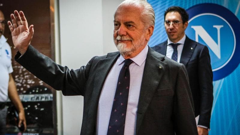 De Laurentiis, chiesto il processo per le plusvalenze fittizie al Napoli