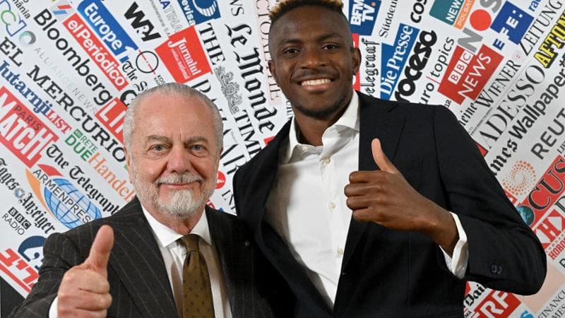 Osimhen e Manolas: queste le due operazioni per le quali De Laurentiis rischia il processo