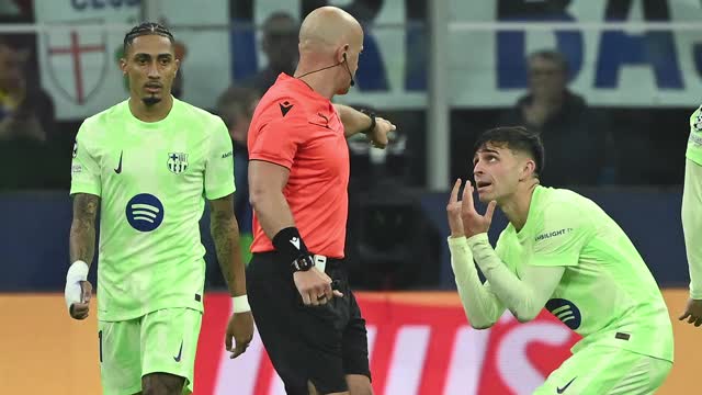 Barcelona’s Pedri calls for investigation into Champions League referee