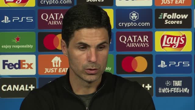 Arsenal ‘can’t look back’ after Champions League elimination – Arteta