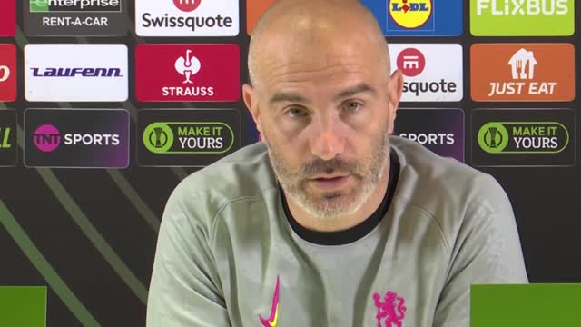 Palmer in a ‘good mood’ ahead of UECL semi-final – Maresca