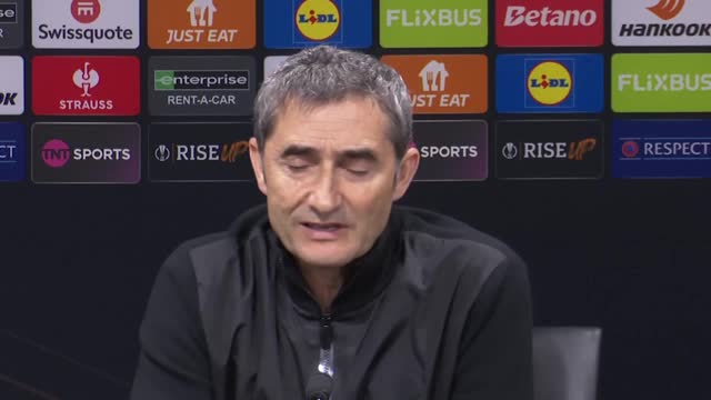 Valverde proud of Athletic for reaching Europa League semi-final