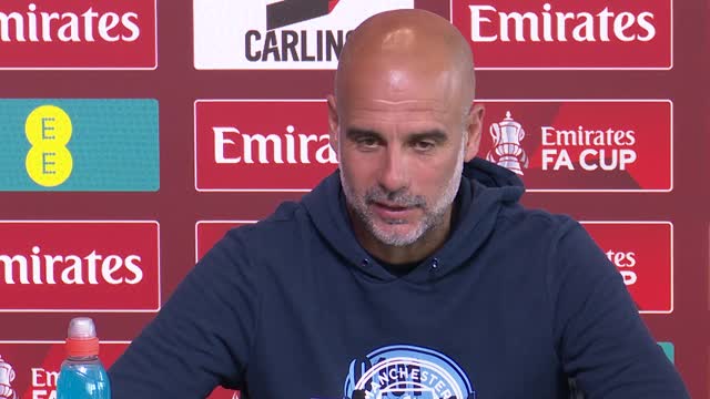 Guardiola not getting sentimental over De Bruyne in FA Cup final