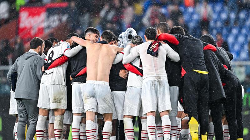 Due gol in un minuto: il Milan graffia ancora e batte il Genoa