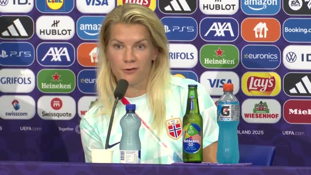 Hegerberg ‘playing for the next generation’ in the Women’s Euros