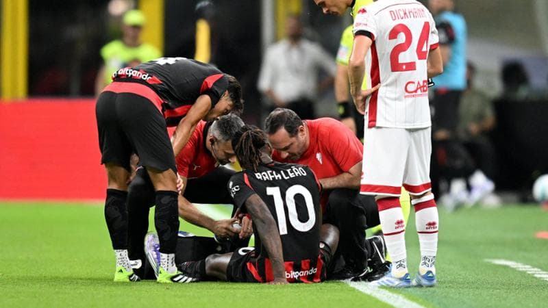 Leao, come sta l’attaccante del Milan: gli esami e se può recuperare per la sfida con la Cremonese