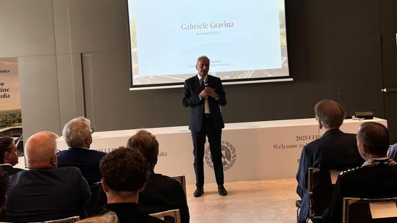 Supercoppa Uefa, Gravina: “L’Udinese e il suo stadio siano modello per Euro 2032”