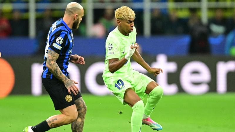 Yamal e Lewandowski multati dall’Uefa dopo la sfida con l’Inter: violate le regole antidoping