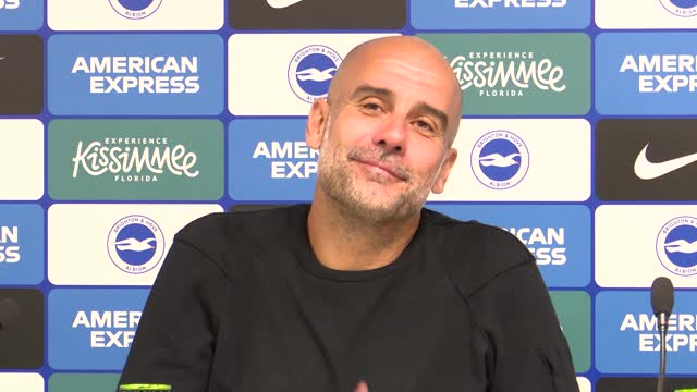 Guardiola remains confident of new-look City ‘clicking’ after late Brighton defeat