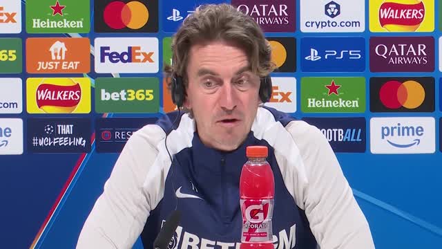 Frank confirms Kolo Muani will be ‘involved’ against Villarreal